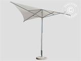 Parasol Vela, 2x2m, Gris taupe