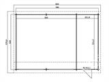 Dubbele houten garage, carport Vaasa, 7,8x5,2x3,21m, 44mm, Donkergrijs