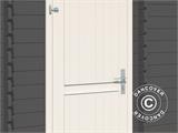 Wooden Shed Narva 3.8x2.5x2.39 m, 28 mm, 9.3 m², Dark Grey
