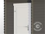 Casetta da giardino, casetta in Legno Riga 4,25x2,8x2,22m, 34mm, 11,3m², Grigio scuro