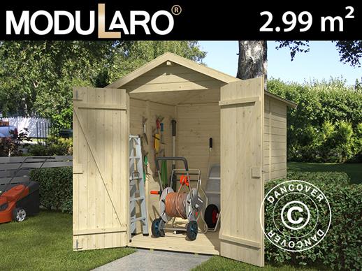 Abri en bois Heinola 1,7x1,76x2,13m, 13mm, 2,99m², Naturel Abri en bois Heinola 1,7x1,76x2,13m, 13mm, 2,99m², Naturel