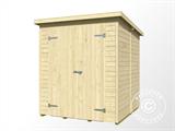 Wooden Shed Ivalo 1.7x1.76x1.99 m, 13 mm, 2.99 m², Natural  