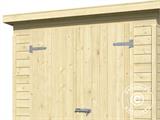 Wooden Shed Ivalo 1.7x1.76x1.99 m, 13 mm, 2.99 m², Natural  