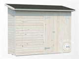Wooden lean-to shed, 2.34x0.95x1.89 m, 2.2 m², Natural