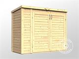 Bertilo puinen vaja Multibox3, 2x0,82x1,63m, 1,6m², Luonnonväri