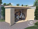 Redskapsbod Bertilo Wallstore Velo, 2,06x1,02x1,35m, 2,1m², Naturlig