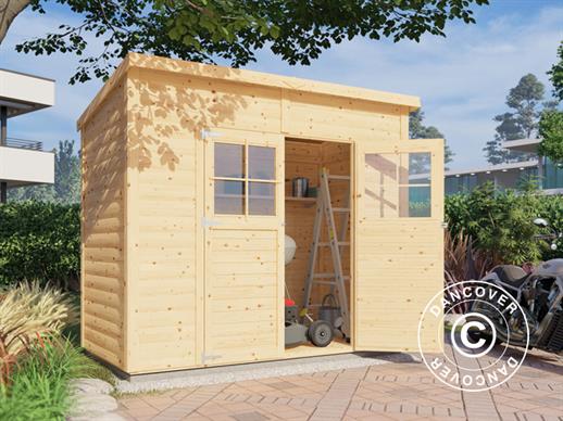 Wooden Shed, Bertilo Alster 2, 2.44x1.21x2.11 m, 2.96 m²