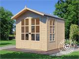 Wooden cabin, Bertilo Melrose, 2.02x2.07x2.15 m, Natural