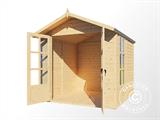 Wooden cabin, Bertilo Melrose, 2.02x2.07x2.15 m, Natural