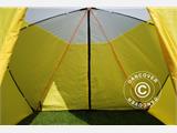 Arbeitszelt, FleXshelter Basic Triangle, 1,8x1,9x2m, Feuerresistent, Gelb/Weiss